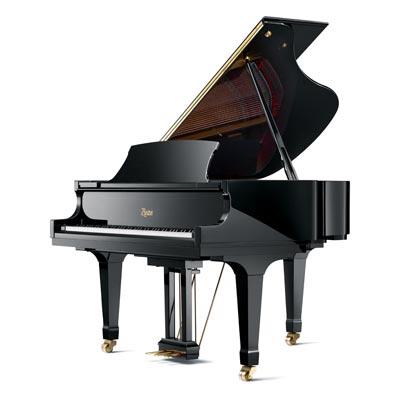 [Translate to Norwegian:] Den Boston Flügel GP-163 gibt es in schwarz und in weiß bei Steinway & Sons Berlin